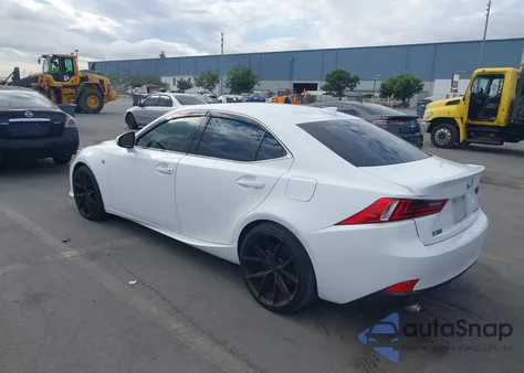 2015 Lexus Is 250 from USA, damaged, VIN JTHBF1D25F5076252